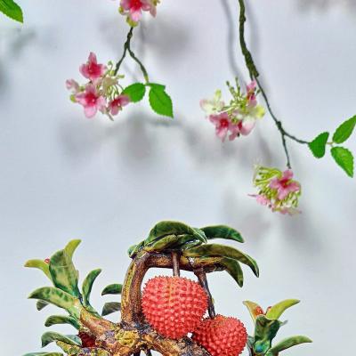 TƯỢNG SỨ THỦ CÔNG CÂY VẢI – BIỂU TƯỢNG TÀI LỘC & SUNG TÚC